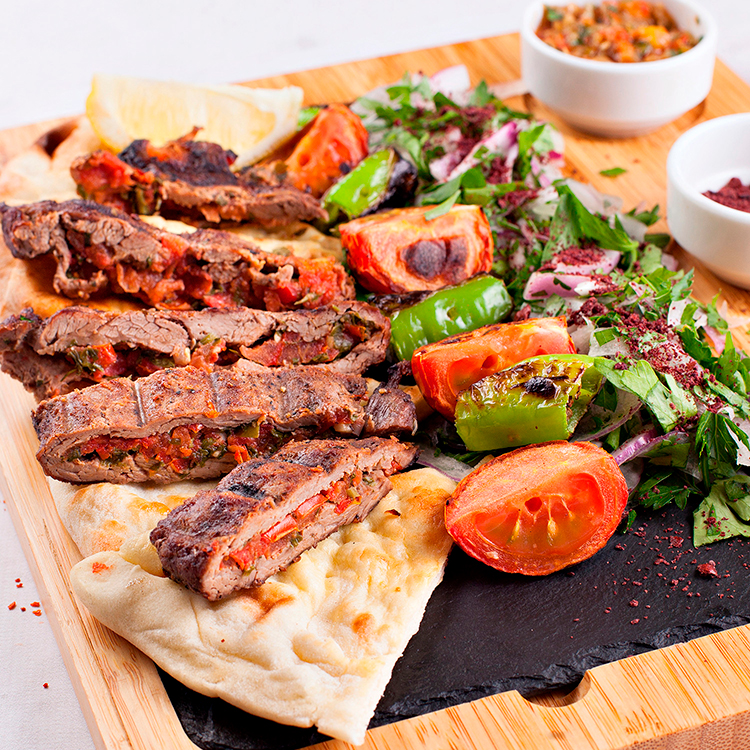 Can əti bükmə kabab (acılı)